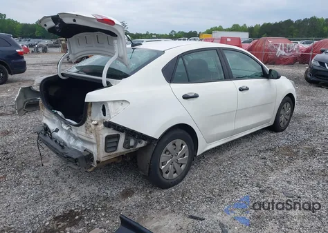 2018 Kia Rio Lx из США, поврежденный, VIN 3KPA24AB7JE072053